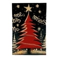 thumbnail image 2 of Merry Christmas Trees Garden Flag Sided for Outside Welcome Small Burlap Holiday Red Yard Flag, 2 of 6