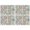 Multicolor Ethnic Geometric-1, variant on Multicolor Ethnic Geometric Patchwork Pattern Summer Placemats Table Placemats Set Of 4-Linen Kitchen Washable Placemats Table Mats 11.8"x17.7" Non-Slip Heat Resistant