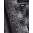 thumbnail image 6 of Genuine Dickies Men's HeavyWeight Flannel Shirt Jacket with Berber Sherpa Lining, 6 of 9