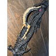 thumbnail image 2 of Mutton Rope Poly 5/5 Right & Left Hand- 13/16" x 7/8" Soft - EPT Mutton Riding Rope 7' (Black, 7 Ft), 2 of 8