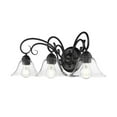 thumbnail image 2 of Wry Lighting Homestead 3-light Vanity in Matte Black, 2 of 4