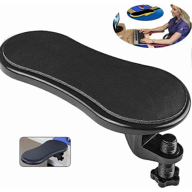 Portable armrest, ergonomic design, articulated computer, wrist support auxiliary armrest