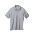 Hanes Men's EcoSmart Jersey Short Sleeve Polo Shirt with Pocket (2pack