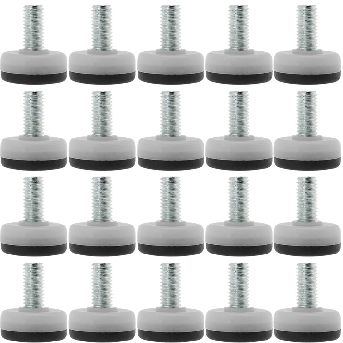 M10 x 20 x 30mm Furniture Glide Leveler Feet Floor Protector for Chair