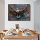 thumbnail image 4 of Pintura mural estilo europeo y estadounidense, pintura en aerosol de madera maciza, pintura decorativa, arte de pared para sala de estar, póster de entrada, 4 of 6