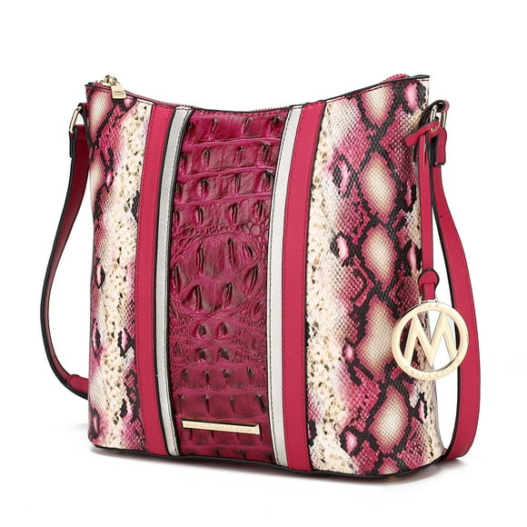 Bolso de hombro Croco & Snake