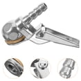 thumbnail image 3 of MOVTOTOP Tire Inflator Air Chuck Locking Air Chuck Quick Connect Chuck Tire Chuck With Clip, 3 of 8