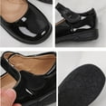 thumbnail image 7 of Cethrio Girls Dress Shoes, Dancing Princess Soft Sole Ballet School Uniform Shoes Black Size 12, 7 of 7