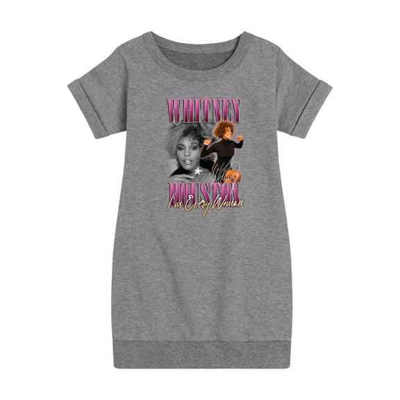 Whitney Houston - Every Woman - Toddler And Youth Girls Fleece Dress