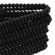 thumbnail image 5 of 12 perchas con cuentas de perlas para ropa de bebé, pequeñas, elegantes y decorativas, con cinta para niños, bebés, mascotas, gatos y perros, color negro, 5 of 7