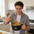 thumbnail image 4 of BotaniNest Stainless Steel Instant Bowl With Lid Insulated Soup Container For Microwave And Camping, 4 of 6