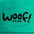 thumbnail image 2 of CafePress - Woof! Dog Themed Cap - Adjustable 100% Brushed Unisex Casual Cotton Baseball Cap, Beige, 1, 2 of 2