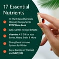 thumbnail image 3 of AlgaeCal Plant Calcium & D3 Complete Supplement | Clinically Supported to Stop Bone Loss | 13 Minerals + Vitamin D3, A, E, K for Bone, Joint, and Immune Health | Natural Calcium with Magnesium & Zinc, 3 of 14