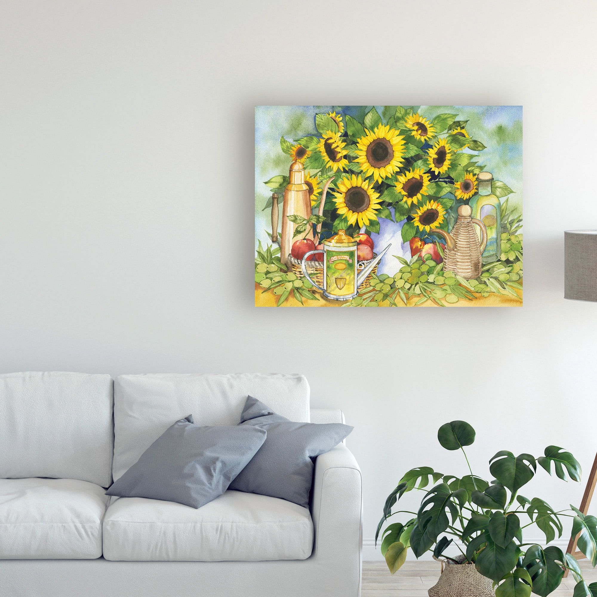 Trademark Fine Art 'Tuscan Day' Canvas Art by Kathleen Parr McKenna
