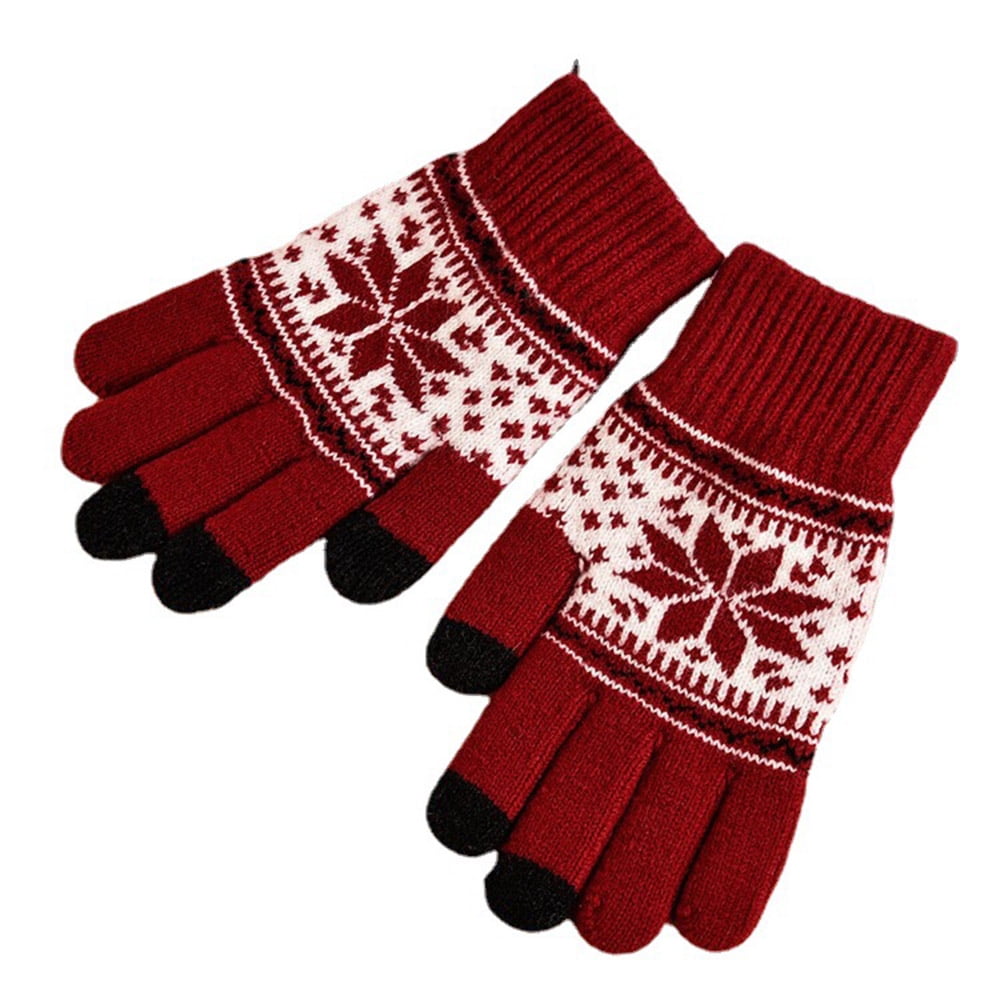 Aran Traditions Womens Ladies Winter Warm Diamond Oatmeal Mittens Mitts Gloves 