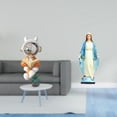 thumbnail image 2 of Estatua Decorativa De Astronauta, Virgen María, Adorno Para Pastel, Escultura Religiosa, Adorno De Escritorio Para Chimenea, Centro De Mesa, Dormitorio, Oficina, 2 of 8