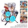 thumbnail image 4 of Engine Model  Car Engine Model Kit   Resin Art Model Engine Kit  Creatie Table Decoration Crafts Decor, 4 of 7