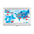 thumbnail image 1 of Vector Diagram Journey Silk Road Map Business Card Holder Case Pocket Box Wallet, 1 of 3