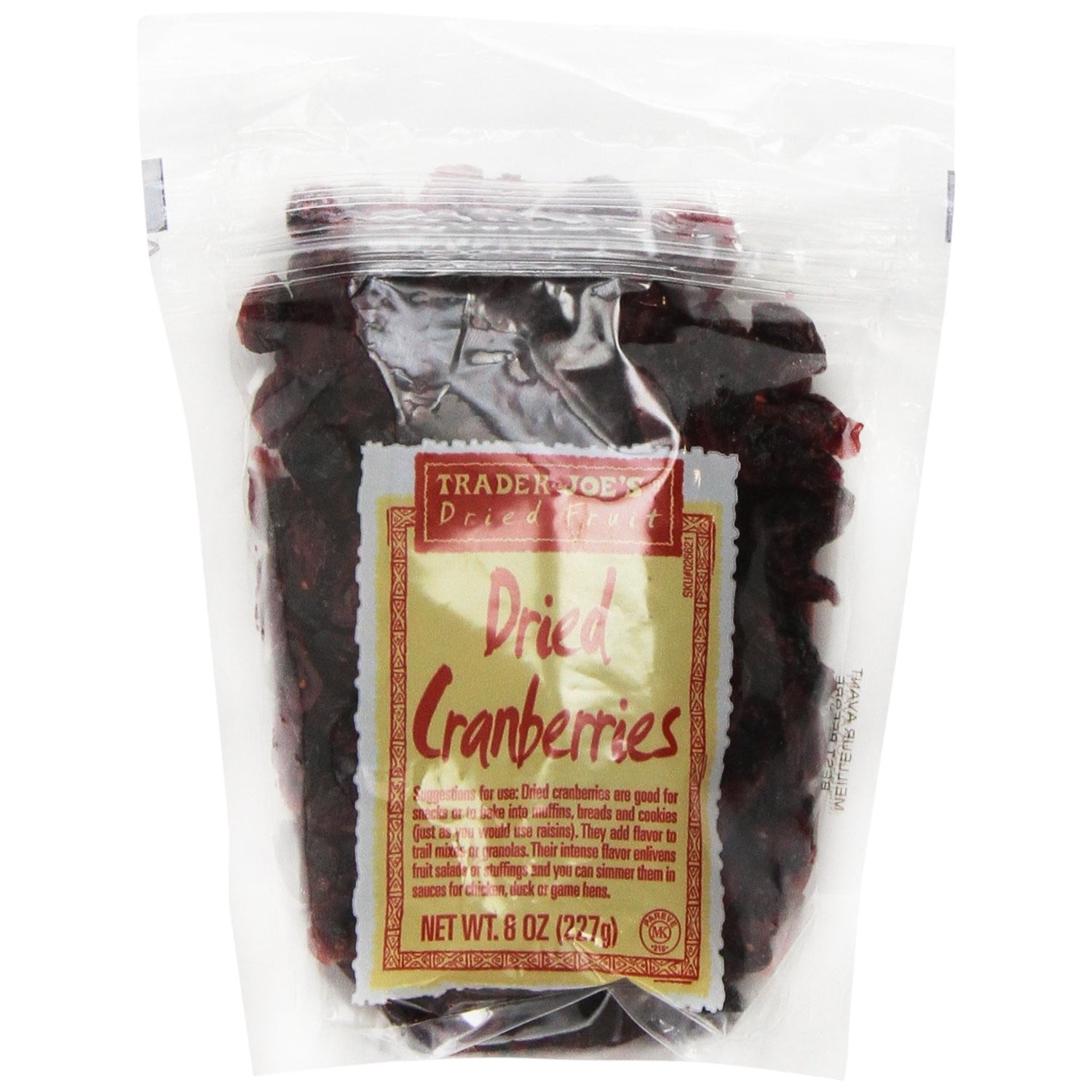 Trader Joe's Dried Cranberries, 8 oz