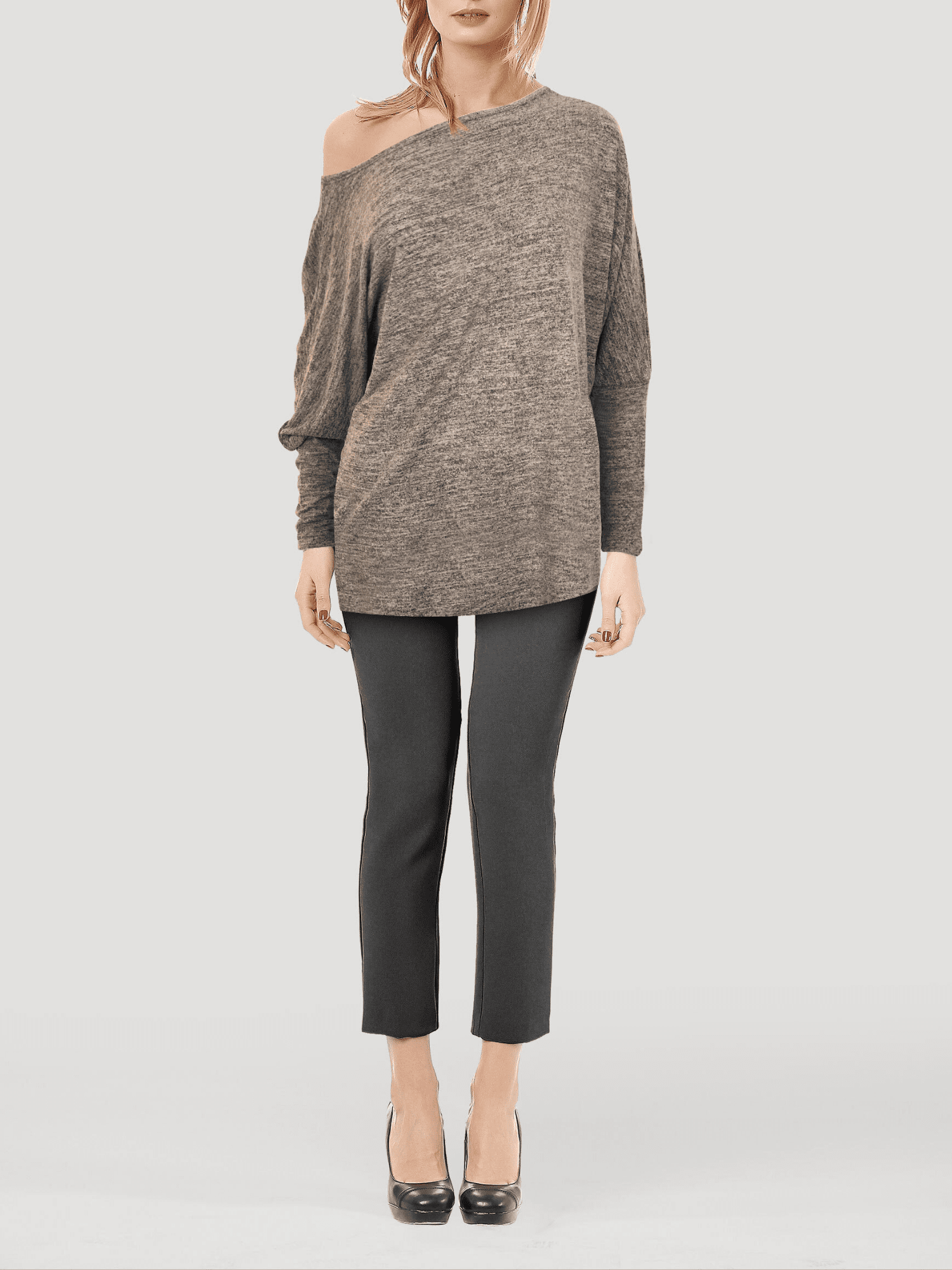 Sonja By Sonja Women's Morgan Bree Boat Neck Batwing Top