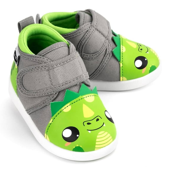 ikiki Fierce Dragon Squeaky Toddler Shoes | Green