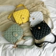 thumbnail image 3 of Sac à Bandoulière pour Femmes Mode Motif Diamant Clouté Sac Messager Sac à Main, 3 of 6