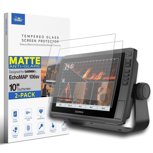 Protector de pantalla INNOSURE de cristal templado Garmin echoMAP 10"