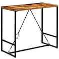 thumbnail image 3 of vidaXL Bar Table Solid Reclaimed Wood 120x60x106 cm, 3 of 5