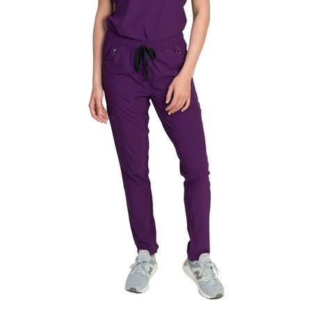 

Medgear Fusion-Avalon Women s 6-Pocket Skinny Pants Eggplant S