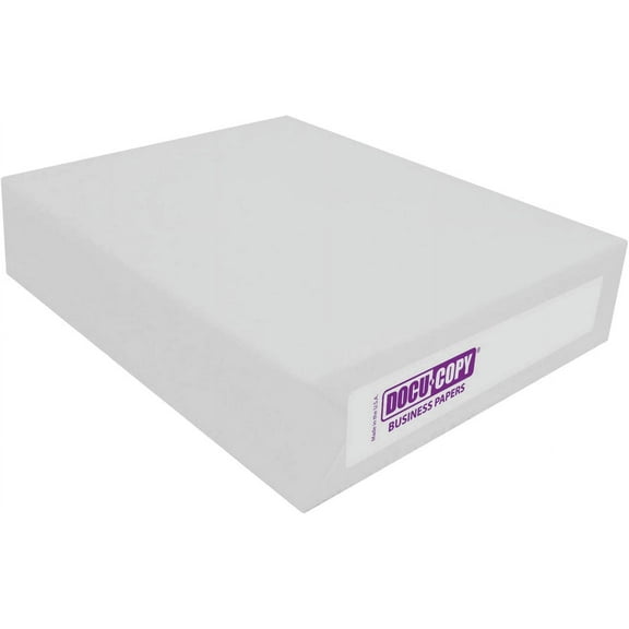 7593 Reinforced Premium Multipurpose Copy Paper 24lb 8.5" x 11" 3 Holes 1 Ream/500 Sheets