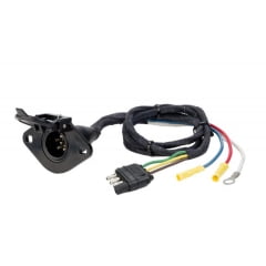 

Hopkins Hopkins - 47155 - 4 Wire Flat to 6 Round Adapter (plastic) pre-wired flexible