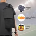 thumbnail image 5 of Pickleball Paddles Set,Pioneer Flower Floral Print Pattern Fiberglass Surface Pickleball Racket Set with 2 Indoor Outdoor Pickleball Balls and Pickleball Bag,Pickle-ball Equipment, 5 of 6