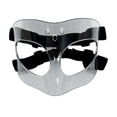 thumbnail image 3 of Baoblaze Basketball , Face , Basketball Equipment, Face Guard with Pads,Nose Guard Protector,Softball for Football White Padded, 3 of 8