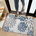 thumbnail image 2 of Purple Floral and Petal Pattern Door Rugs,Washable Non Slip Door Mats Indoor,Decorative Door Mats,Entry Mat Indoor for Entrance,Bedroom,Kitchen,Bathroom,20"x32", 2 of 6