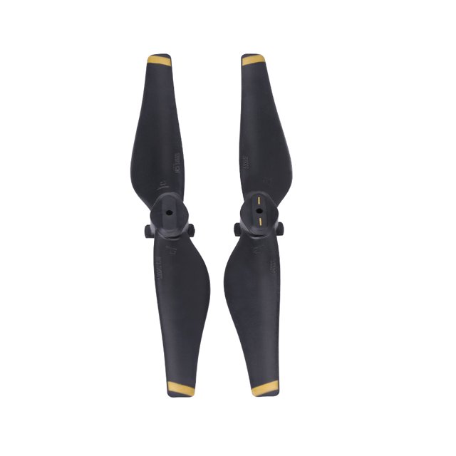 1 par/set CW CCW cuchillas de hélices plegables de liberación rápida para Mavic Air Drone Gold Stripe