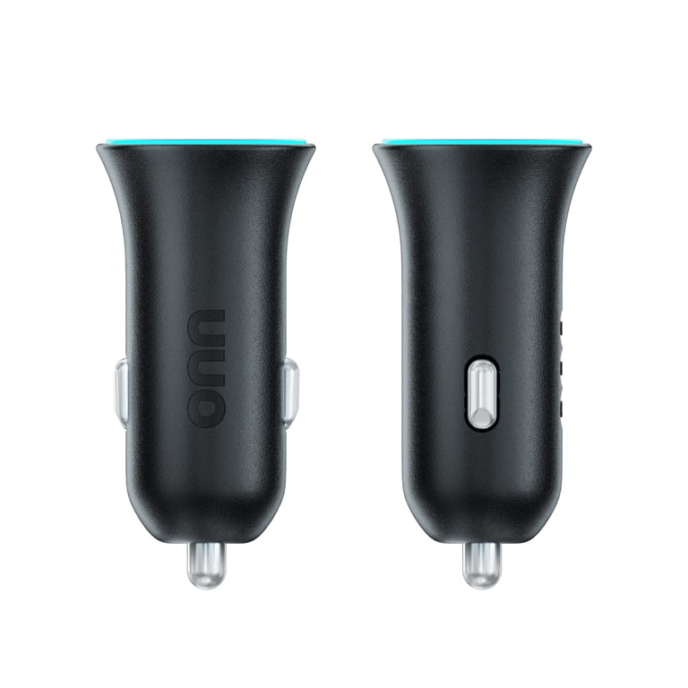 cigarette lighter phone charger 60W USB C Car Charger, Dual Port PD 3.0 Fast Charging Adapter Power Block Compatible Wireless Phone Charger Wireless Phone Charger with Motorized Cradle MagSafe Car-Truck Charger Dual USB Port