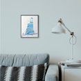 thumbnail image 3 of Stupell Industries Contemporary New Hampshire Agate Blue US State Design Black Framed Giclee Art, 11 x 14, by Ziwei Li, 3 of 7