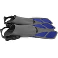 thumbnail image 2 of goowrom Ensemble de Palmes de Plongée Unisexe, Palmes de Plongée à Sangle Réglable avec Sac en Filet pour Snorkeling Natation, 2 of 9
