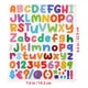 thumbnail image 2 of 10 hojas Pegatizas de alfabeto Alphabets letras pegatinas de letras número de calcomanías de buzón etiquetas etiquetas, 2 of 4