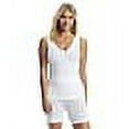 thumbnail image 4 of Women's Vanity Fair 12750E Seamless Smoothing Slip Short (Star White S), 4 of 4