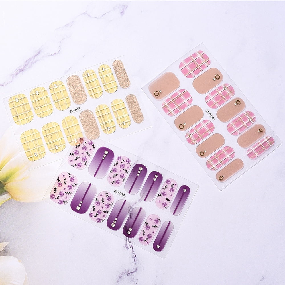 QZS Nail Polish Swatch Dots,360pcs Clear Nail Art Color Display