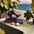 thumbnail image 1 of Woodpecker Door Knocker, Wireless Doorbell, Room Doorbell, Suitable for Doors in Various Rooms, Wooden Woodpecker Doorbell, 1 of 4