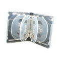 thumbnail image 4 of CD CASE DISPLAY PROPUNTAR PREPUST PESTRA Scratch Organizador de billetera CD portátil para automóviles Regalos únicos del día del padre Viajes Blanco, 4 of 9