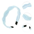 thumbnail image 3 of Unique Bargains 1 Pc Elegant Solid Headbands for Women Blue, 3 of 6