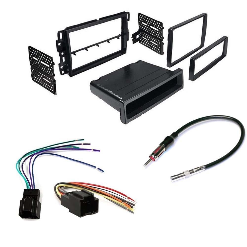 CHEVROLET 2006 2013 IMPALA CAR STEREO DASH INSTALL MOUNTING KIT WIRE HARNESS RADIO ANTENNA