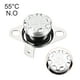 thumbnail image 4 of Interruptor de control de temperatura Uxcell Termostato 55掳C 10A Normal Abierto Paquete de 5, 4 of 5