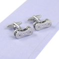 thumbnail image 4 of Gemelos para hombre Día del padre Boda Cumpleaños Mando de juego francés Gemelos Zulema  Hombres Cufflinks, 4 of 5