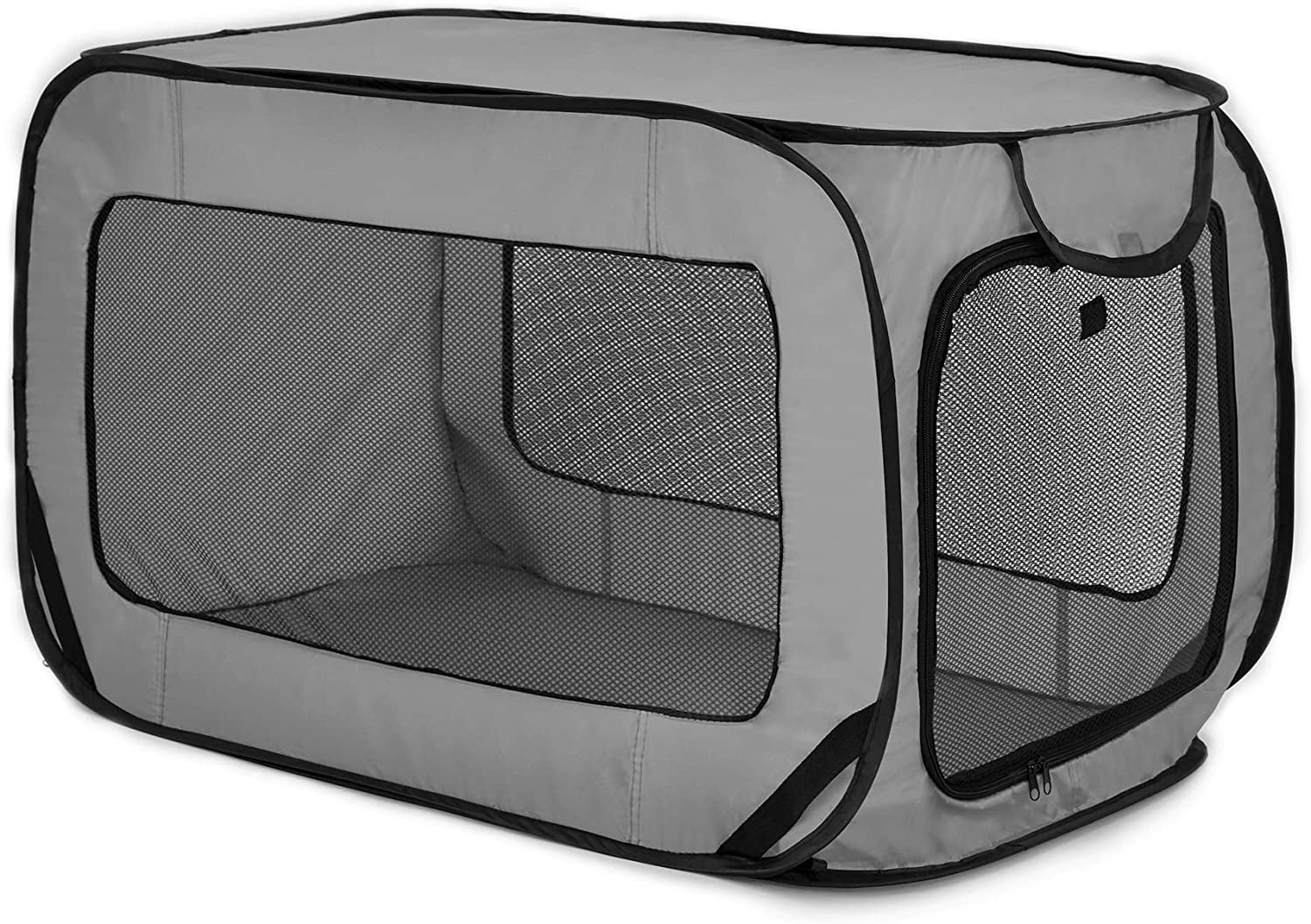 IGUOHAO 36in Portable Large Dog Bed Pop Up Dog Kennel, Indoor Outdoor