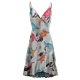 thumbnail image 5 of ICHUANYI Clearance Women Summer V Neck Dress Spaghetti Strap Sleeveless Casual Beach Midi Dress(Pink, XL) Ichuanyi Ichuanyi, 5 of 5