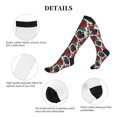thumbnail image 5 of Picia Chicken Printed Sports Compression Socks - 15-20mmHg Graduated Compression, High-Performance Soft and Breathable Socks for Men and Women, 5 of 5